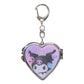 [KUROMI] "Sanrio Pastel Locket" Mirror Keychain