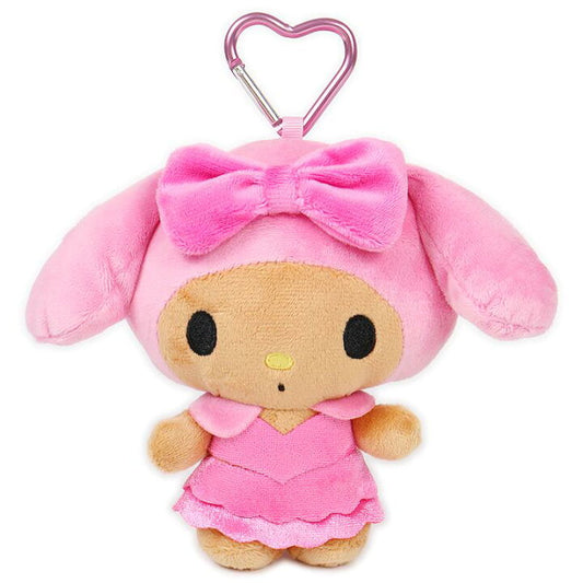 [MY MELODY] "Sanrio Suntan" Pouch Plush Keychain