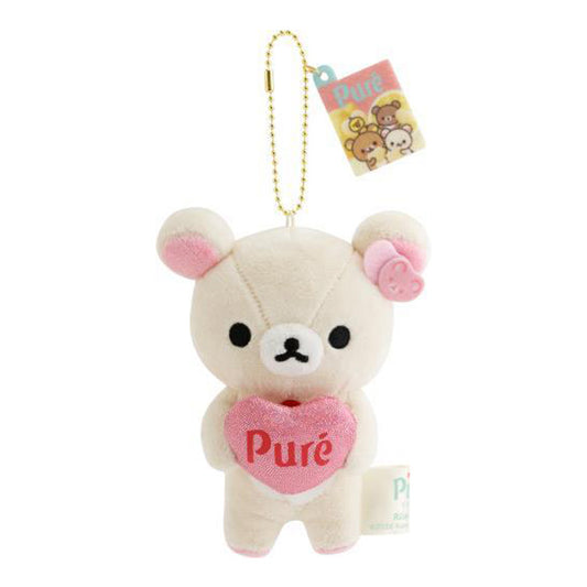 [KORILAKKUMA] "Pure Gummy x Rilakkuma" Plush Keychain