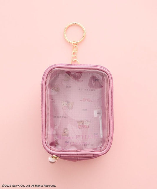 [PINK] "Maison de FLEUR x Rilakkuma" Window Pouch