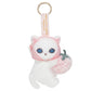 [PINK] "Mofusand MERCI STRAWBERRY" Plush Keychain