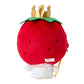 [HELLO KITTY] "Sanrio Become Strawberry King" Plush Keychain