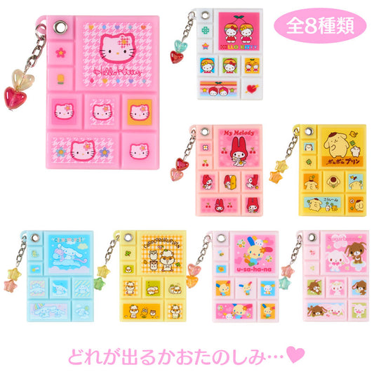 [MINI MIRROR] "Sanrio Heart Pounding Heisei Girls Tile Seal Style" Blind