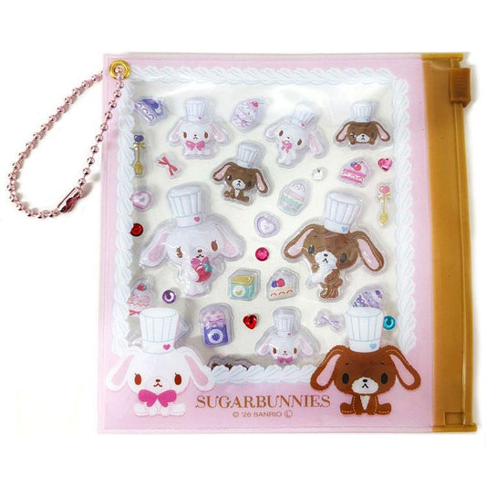 [SUGARBUNNIES] "Sanrio" Mini Deco Stickers and Pouch