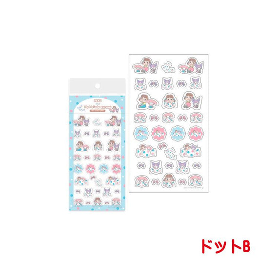[BLUE / DOTS] "PEKO x Sanrio" Sticker Sheet
