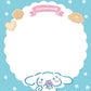 [CINNAMOROLL] "Sanrio Oyatsu Snack Party" Memo Pad
