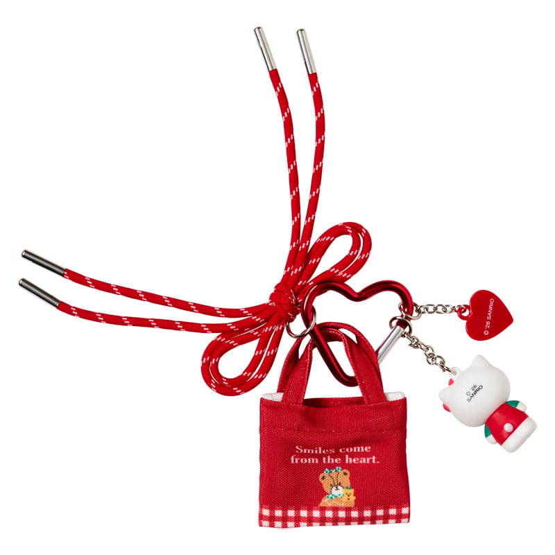 [HELLO KITTY / RED] "Sanrio Forever" Carabiner Keychain