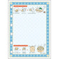 [NYAN NYAN NYANKO / BLUE] "San-x Universe" Sticker Binder Refill