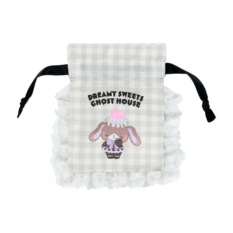 [KUROUSA] "Sanrio DREAMY SWEETS GHOST HOUSE" Mini Drawstring Bag