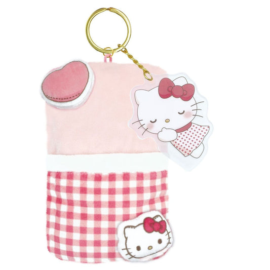 [HELLO KITTY] "Sanrio Room Tour Series Fukafuka Futon" Plush Keychain