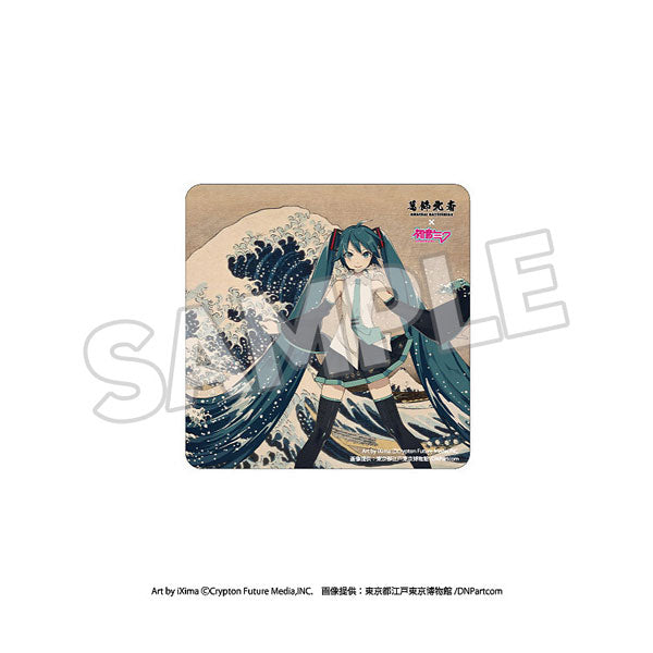 [THE GREAT WAVE OF KANAGAWA] "Hatsune Miku x Hokusai Katsushika" Car Magnet