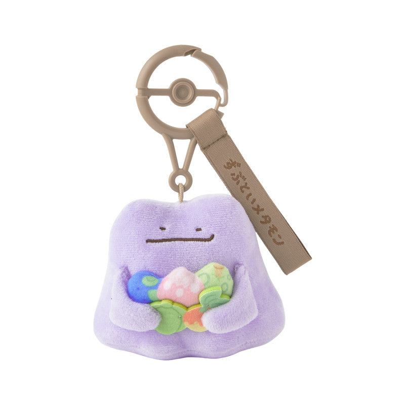 [BROWN / DITTO] "Pokemon Ten Poke Ten Colors" Plush Keychain