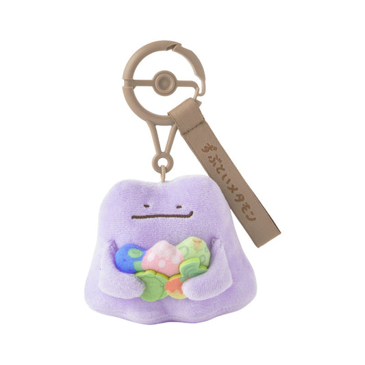 [BROWN / DITTO] "Pokemon Ten Poke Ten Colors" Plush Keychain