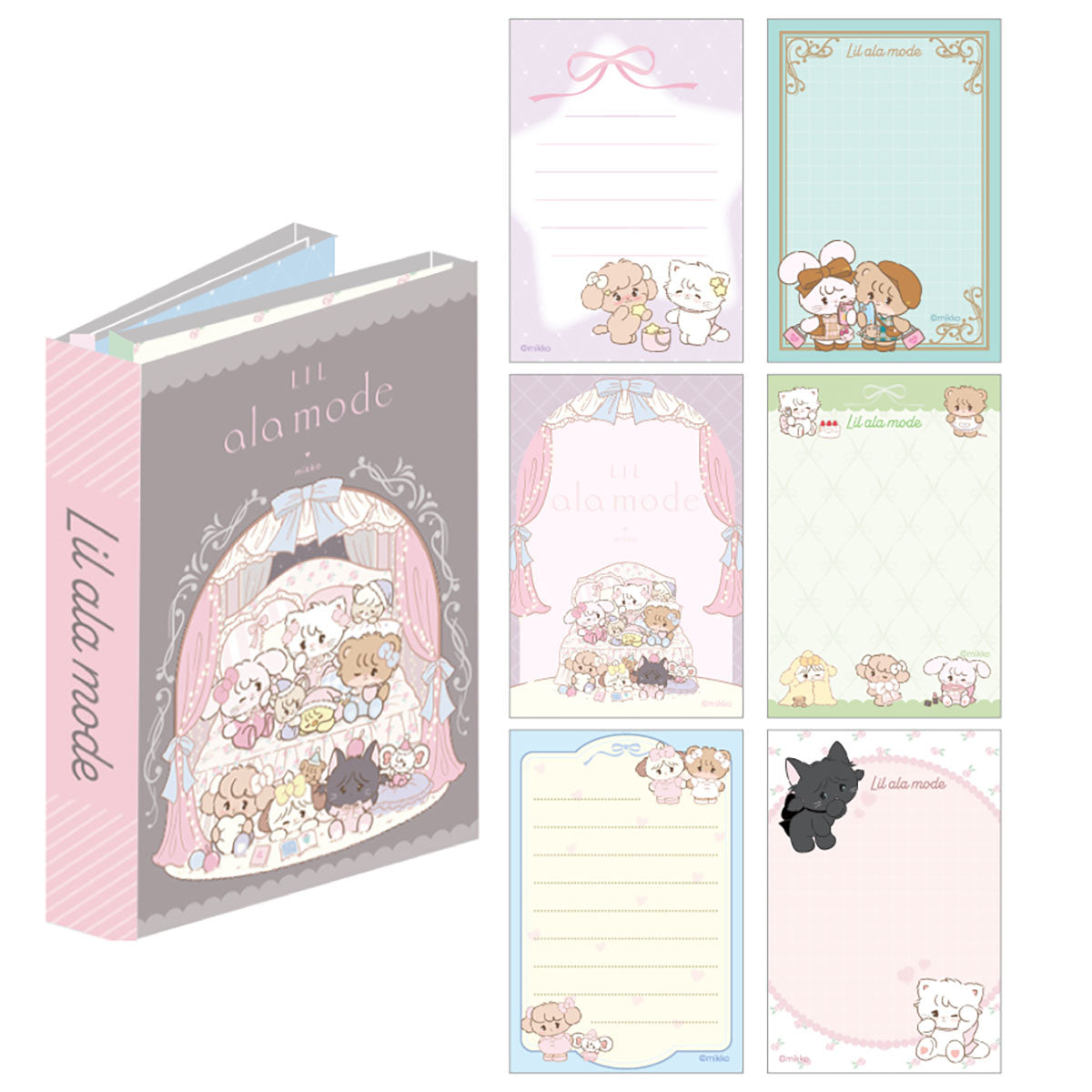 [BED] "Mikko Illustrations" Pata Memo Pad
