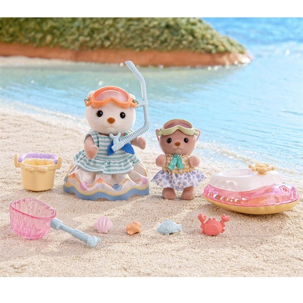 [OTTER SIBLINGS] "Sylvanian Families" Figure Set