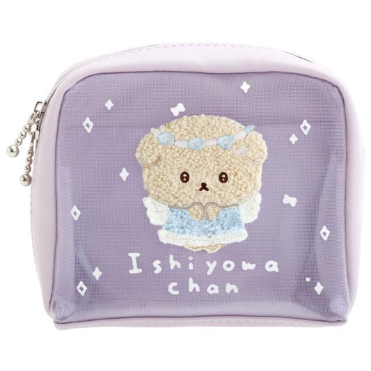 "Ishiyowa-chan I Can't Resist Temptation" Mesh Pouch
