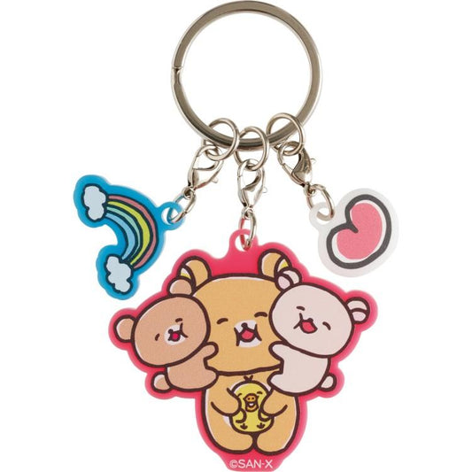 "Rilakkuma Yuruyuru Pokapoka" Acrylic Keychain