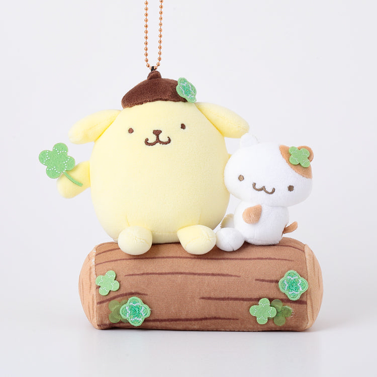 "Pompompurin Heartwarming Picnic" Plush Keychain