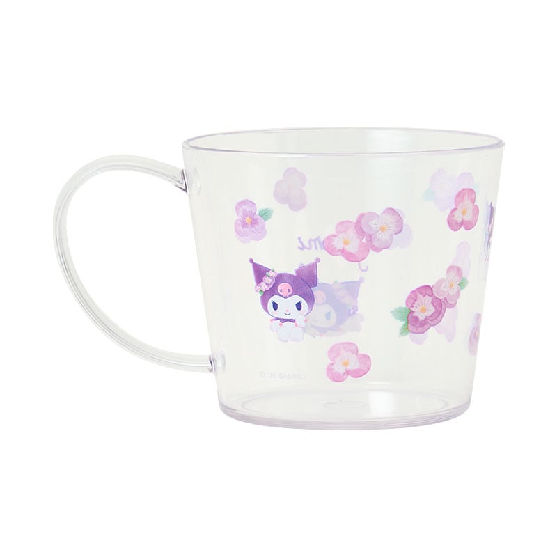 [KUROMI] "Sanrio" Clear Mug