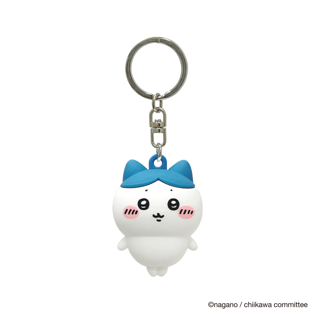 [HACHIWARE] "Chiikawa Rubber Figure" Keychain