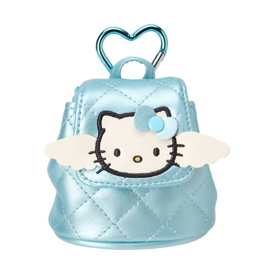 [BLUE] "Hello Kitty Miniature Quilt Series Part 2" Backpack Shaped Mini Pouch