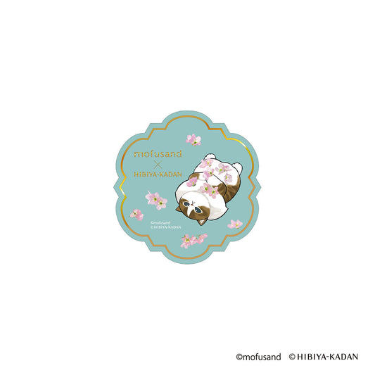 [SAKURA] "Mofusand x HIBIYA-KADAN" Die-Cut Sticker