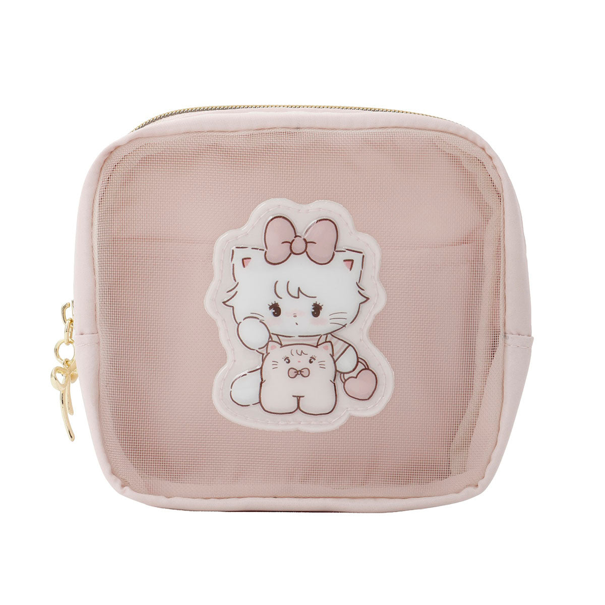 [MOUSSE] "Mikko Illustrations" Pukkuri Applique Pouch