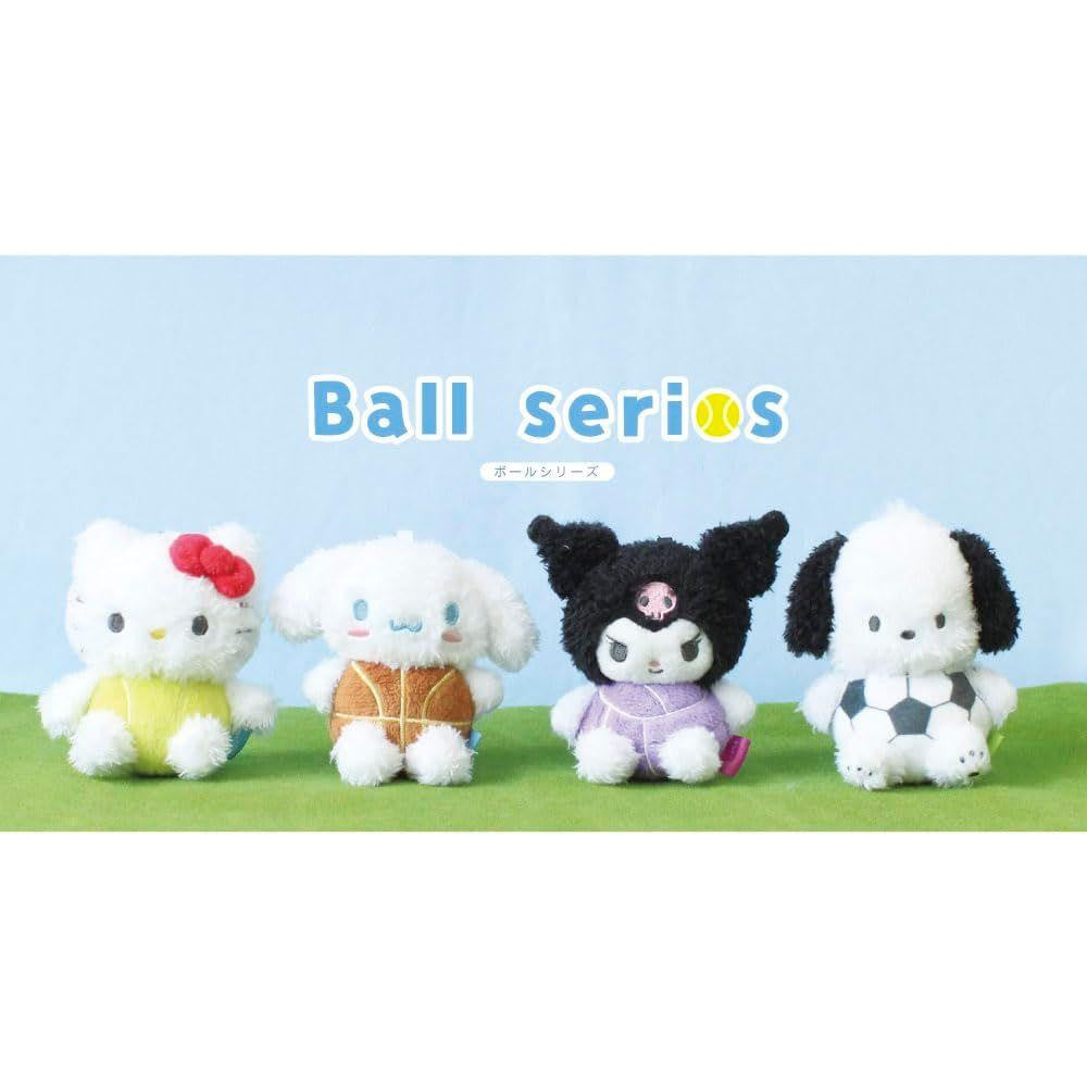 [POCHACCO / SOCCER] "Sanrio Sports" Plush Keychain