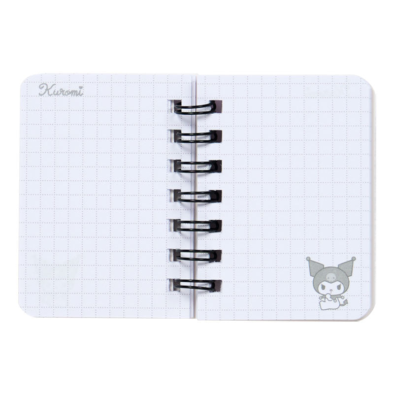 [KUROMI] "Sanrio" Mini Ring Notebook
