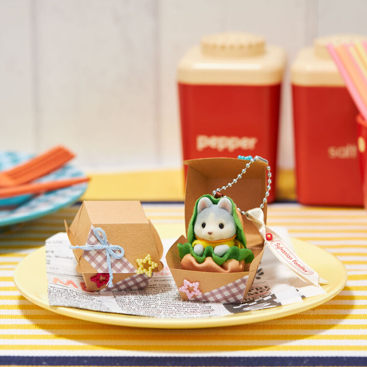 [HUSKY BURGER] "Sylvanian Families" Keychain
