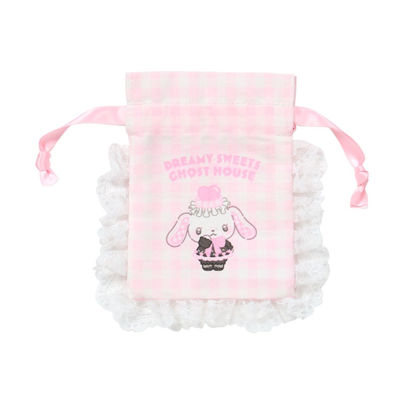 [SHIROUSA] "Sanrio DREAMY SWEETS GHOST HOUSE" Mini Drawstring Bag