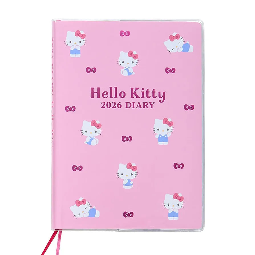 [HELLO KITTY / BOWS] "Sanrio 2026" B6 Horizontal Schedule Planner