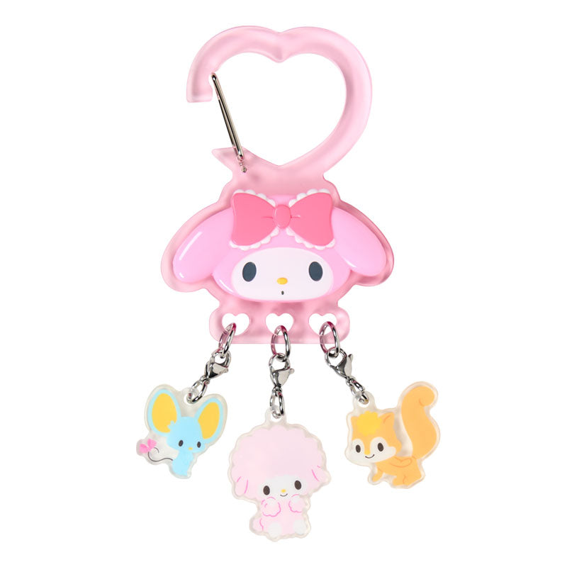 [MY MELODY] "Sanrio Together with My Favorite Friend" Carabiner Keychain