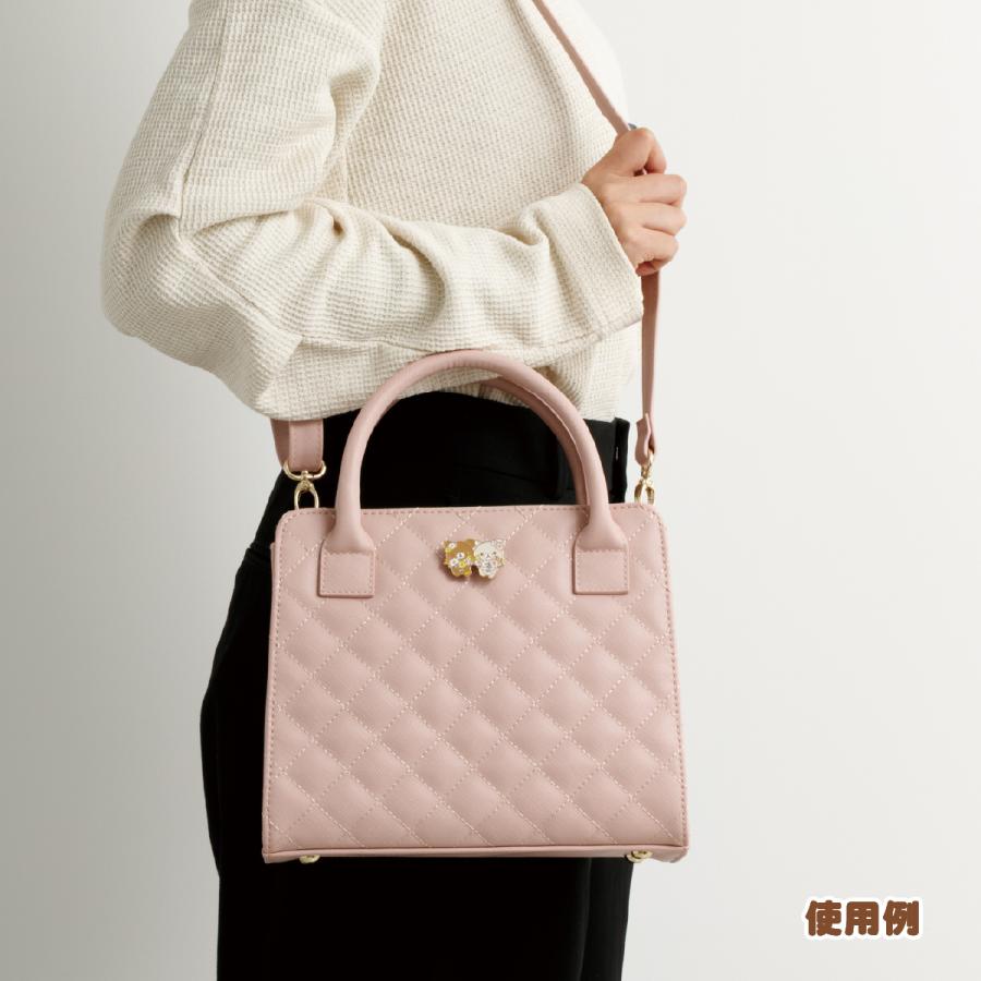 "Korilakkuma and Chairoikoguma Beautiful Flowers" Hand Bag