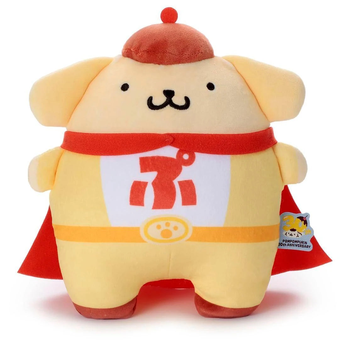 "Pompompurin 30th Anniversary Hero" Mocchi-Mocchi Small Plush