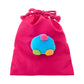 [USAHANA] "Sanrio" Drawstring Bag with Mascot