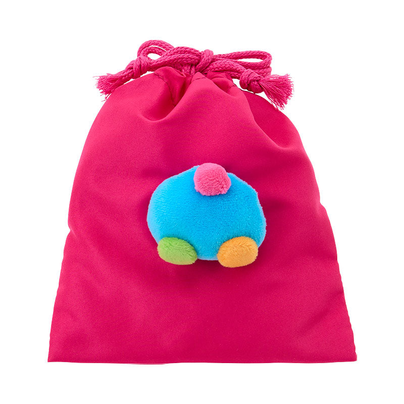 [USAHANA] "Sanrio" Drawstring Bag with Mascot