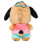 [POCHACCO] "Sanrio Suntan" Pouch Plush Keychain