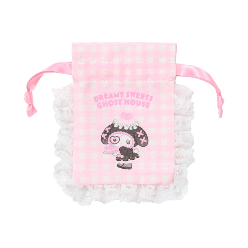 [MY MELODY] "Sanrio DREAMY SWEETS GHOST HOUSE" Mini Drawstring Bag