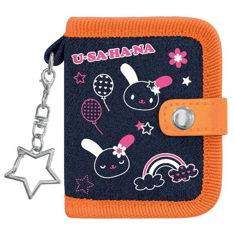 [USHAHANA] "Sanrio Denim" Sticker Book Keychain