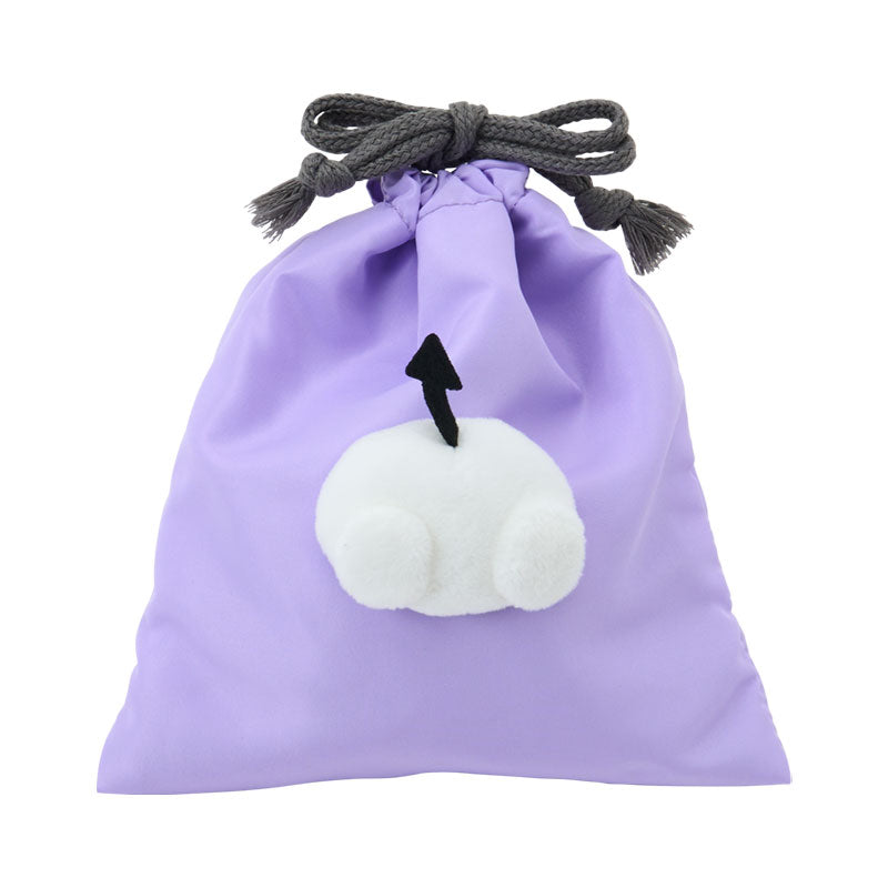 [KUROMI] "Sanrio" Drawstring Bag with Mascot