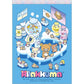 [BLUE] "Rilakkuma Lab" A6 Memo Pad