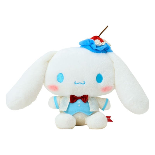 [CINNAMOROLL] "Sanrio Strawberry & Cherry Cake" Small Plush