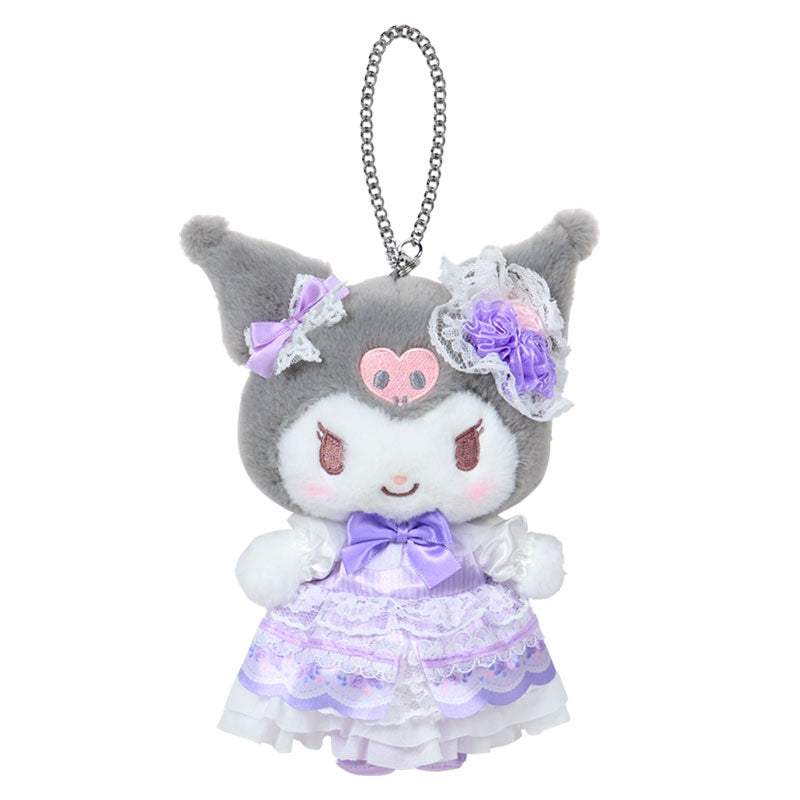[KUROMI] "Sanrio Fairytale Party" Plush Keychain