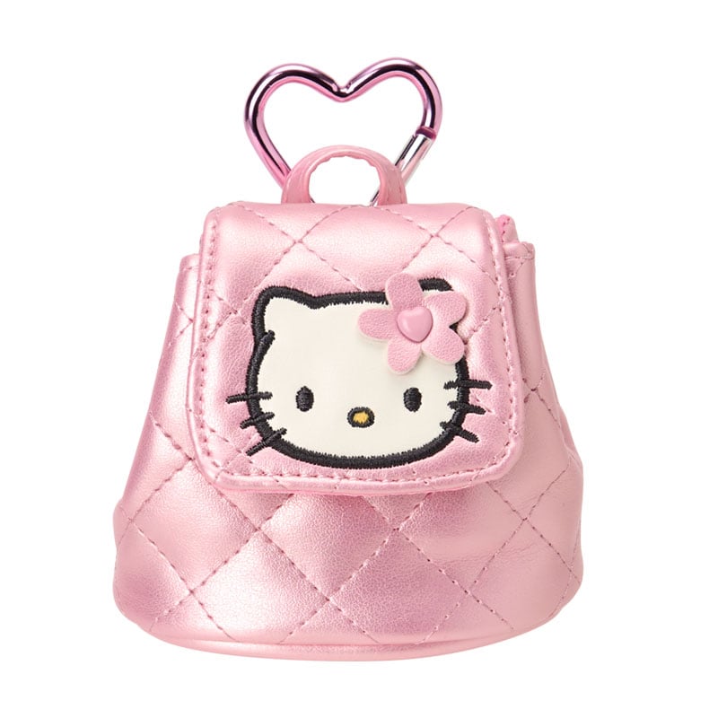 [PINK] "Hello Kitty Miniature Quilt Series Part 2" Backpack Shaped Mini Pouch
