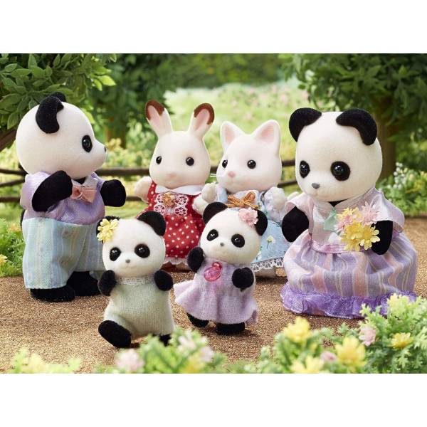 [PANDA FAMILY] "Sylvanian Families" Figure Set