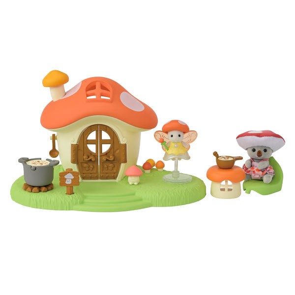 [FAIRY MUSHROOM HOUSE] "Sylvanian Families" Figure Set