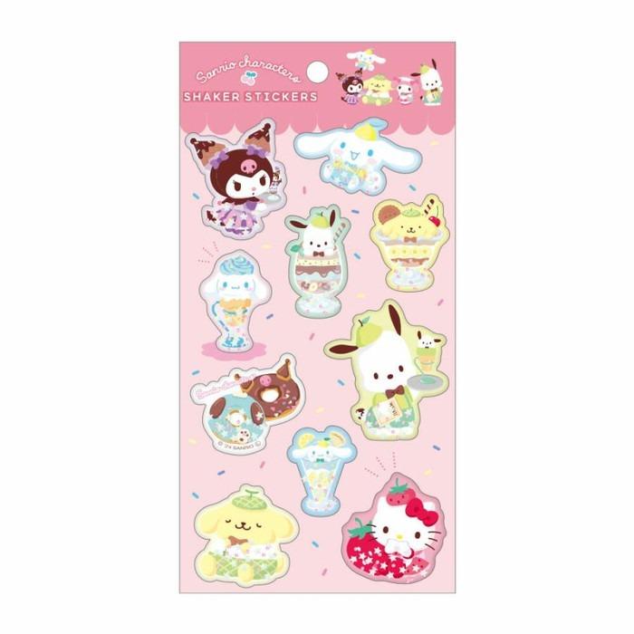 [PARFAIT SWEETS] "Sanrio" Shaka Sticker Sheet