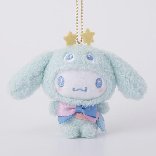 [CINNAMOROLL] "Sanrio Narikiri Monster Munyugurumi" Plush Keychain