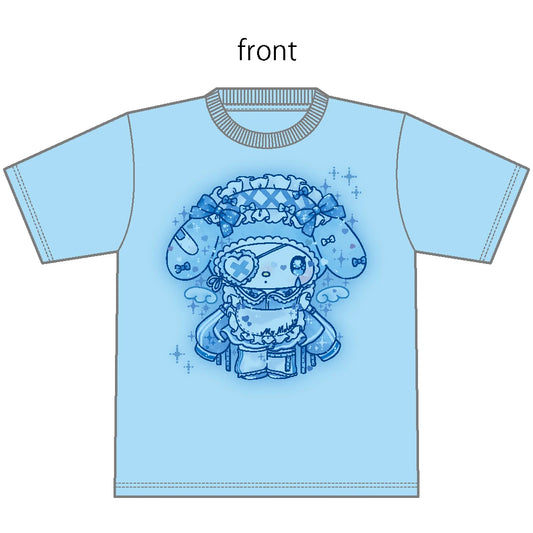 [MY MELODY/ LIGHT BLUE] "My Melody & Kuromi x DOLLY MIX" Over Size T-shirt
